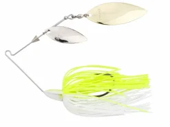 Discount Tee-Bone Spinnerbait DW 14g (010) Super White Metallköder