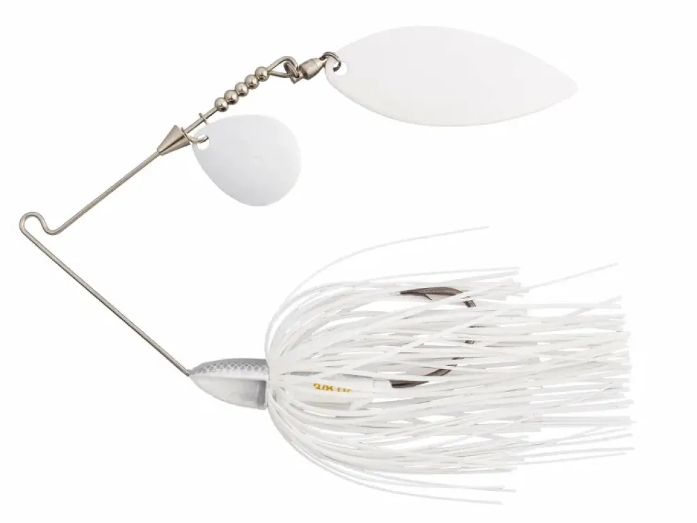 Clearance Tee-Bone Spinnerbait TW 14g (010) Super White Metallköder