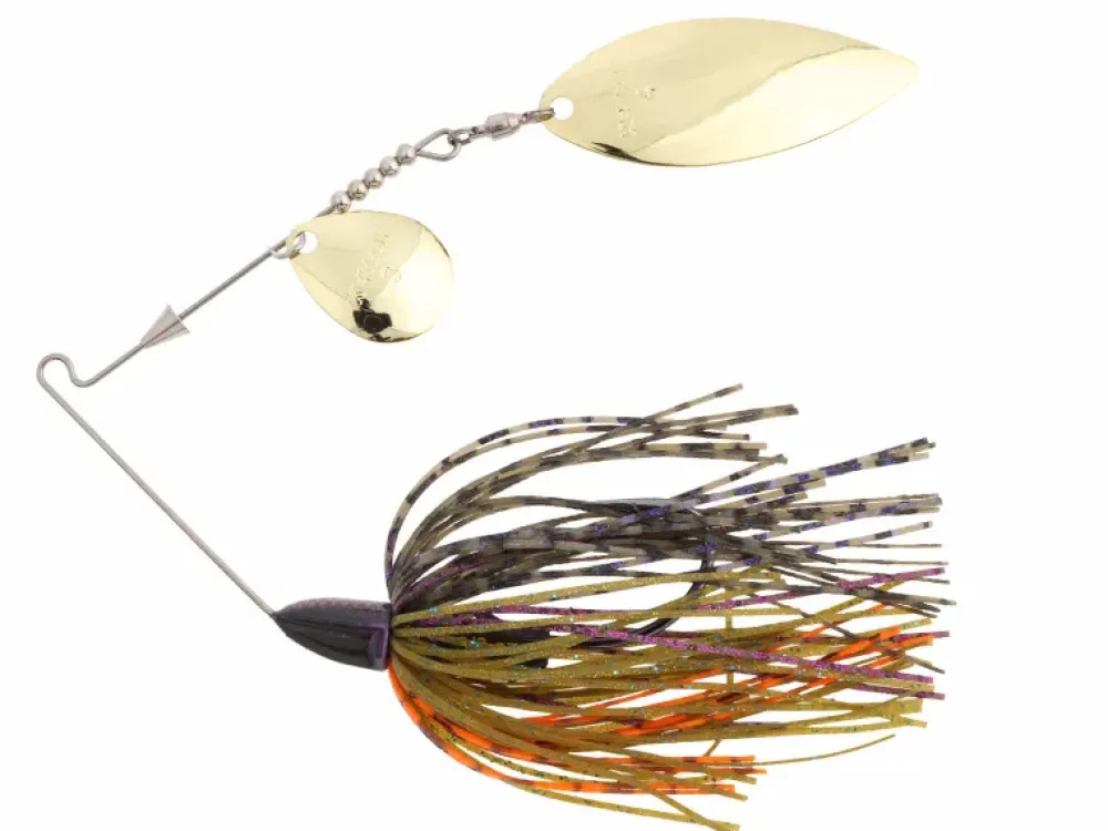 Clearance Tee-Bone Spinnerbait TW 14g (010) Super White Metallköder