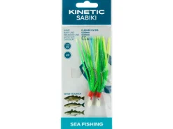Online Sabiki Flasher UV #7/0 130cm Green Yellow Blue Meeresköder