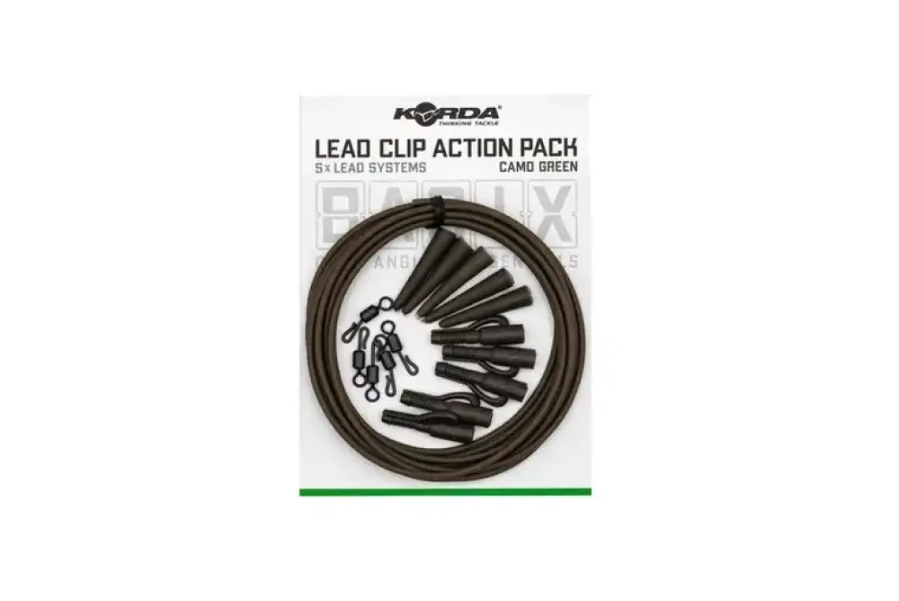 Best Basix Lead Clip Action Pack Camo Green Kleinteile