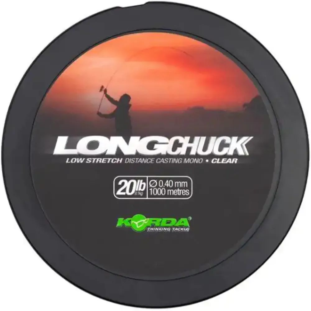 Sale LongChuck 1000m Clear 0,40mm 20lb Schnüre