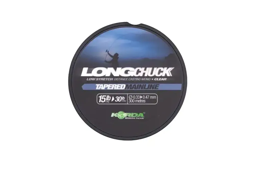 New LongChuck Tapered Mainline 15-30lb/0.33-0.47mm Hauptschnüre|Schnüre