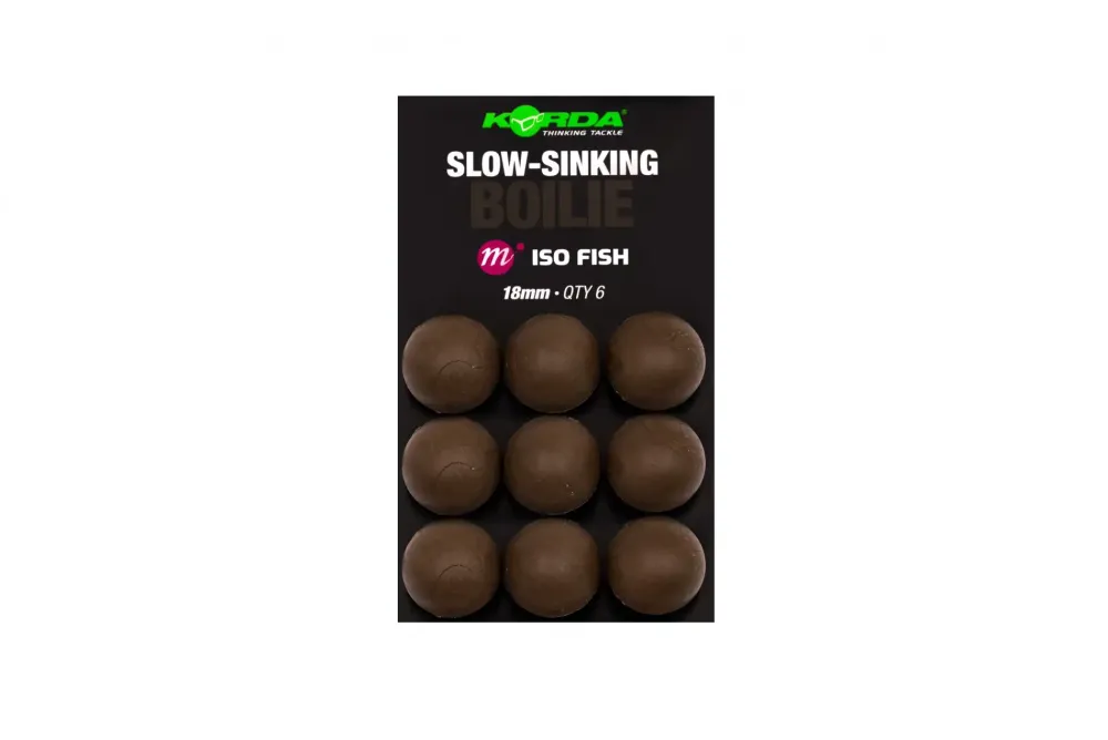 Clearance Slow Sinking Boilie 18mm ISO Fish Futter & Lockstoffe