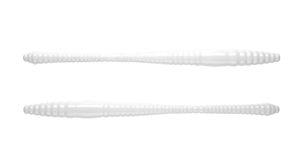 New Dying Worm 70 Cheese 7cm 001 - white Futter & Lockstoffe