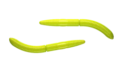 New Fatty D'Worm 65 Cheese 6,5cm 001 - white Futter & Lockstoffe|Gummiköder