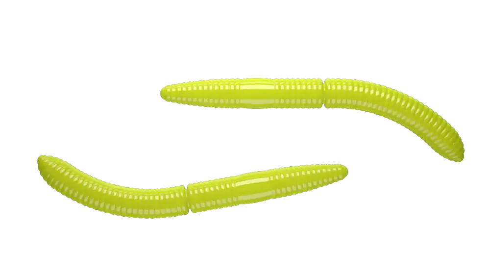 New Fatty D'Worm 65 Cheese 6,5cm 001 - white Futter & Lockstoffe|Gummiköder