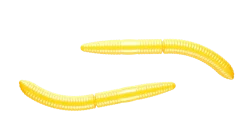 New Fatty D'Worm 65 Cheese 6,5cm 001 - white Futter & Lockstoffe|Gummiköder