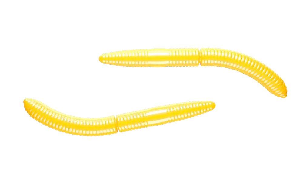 New Fatty D'Worm 65 Cheese 6,5cm 001 - white Futter & Lockstoffe|Gummiköder
