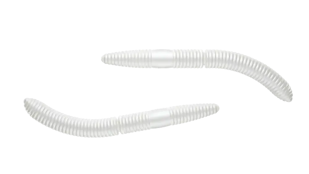 Outlet Fatty D'Worm 75 Cheese 7,5cm 001 - white Futter & Lockstoffe|Meeresköder