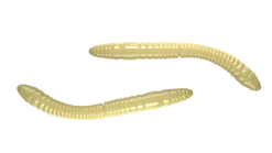 Outlet Fatty D'Worm Tournament 55 Cheese 5,5cm 000 - glow uv green Futter & Lockstoffe|Gummiköder