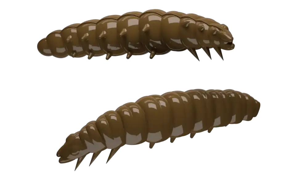 Best Larva 45 Cheese 4,5cm 001 - white Futter & Lockstoffe