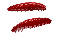 Sale Larva 30 Knoblauch 3cm 001 - white Gummiköder|Futter & Lockstoffe