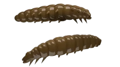 Sale Larva 30 Knoblauch 3cm 001 - white Gummiköder|Futter & Lockstoffe