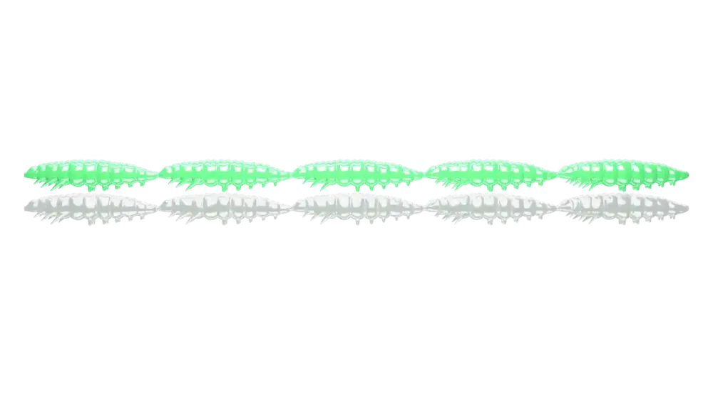 Hot Larva Multi 25 -5x5 Cheese 2,5cm 001 - white Stippen