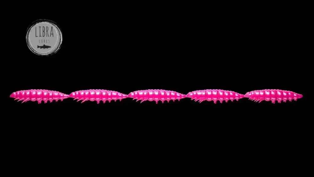 Hot Larva Multi 25 -5x5 Cheese 2,5cm 001 - white Stippen