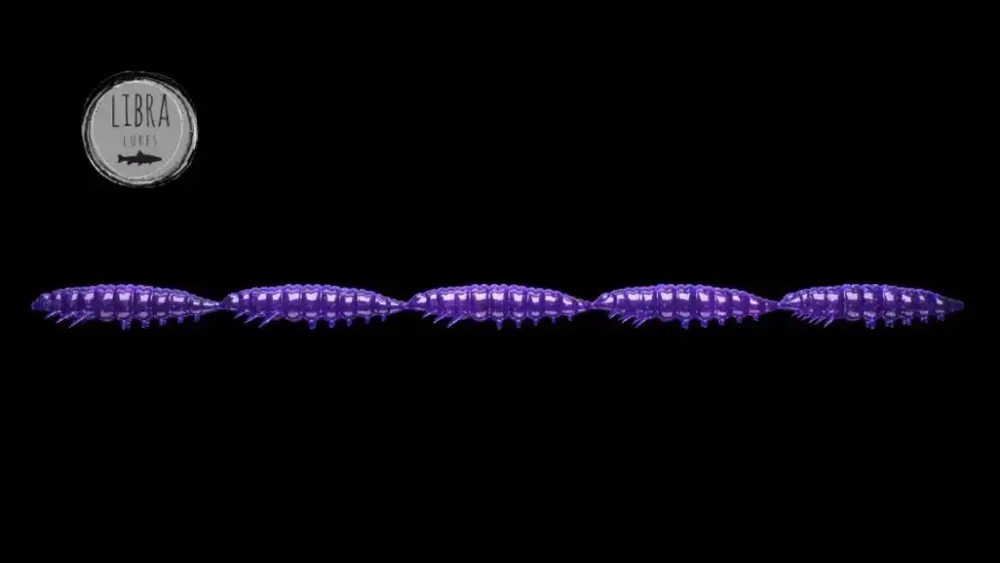 Hot Larva Multi 25 -5x5 Cheese 2,5cm 001 - white Stippen