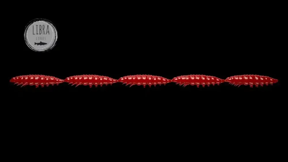 Hot Larva Multi 25 -5x5 Cheese 2,5cm 001 - white Stippen