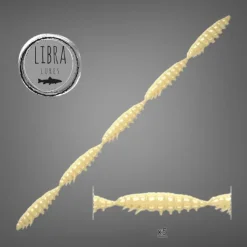 Hot Larva Multi 25 -5x5 Cheese 2,5cm 001 - white Stippen