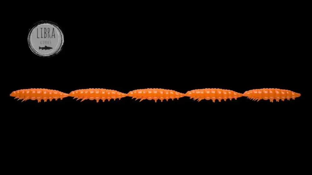 Hot Larva Multi 25 -5x5 Cheese 2,5cm 001 - white Stippen