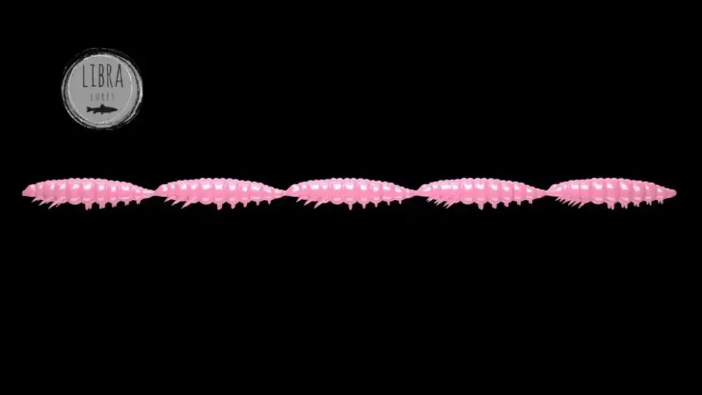 Hot Larva Multi 25 -5x5 Cheese 2,5cm 001 - white Stippen