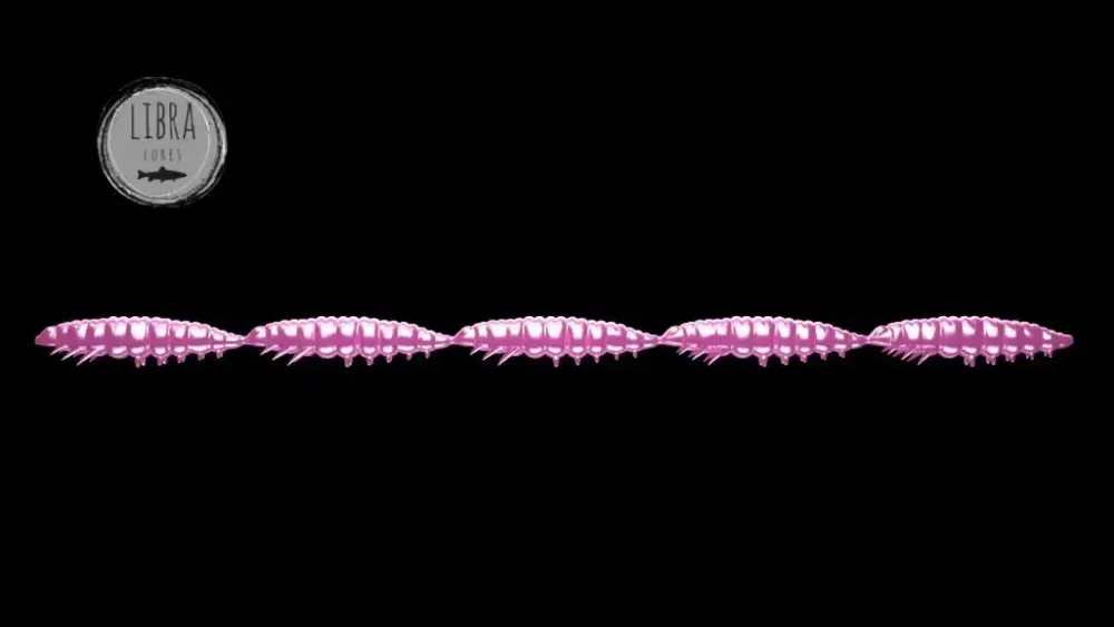 Hot Larva Multi 25 -5x5 Cheese 2,5cm 001 - white Stippen