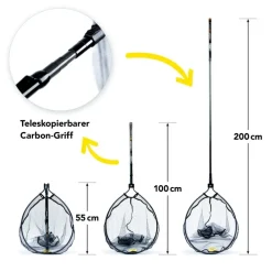 Discount Barsch Kescher Ultraboost 200cm Kescher