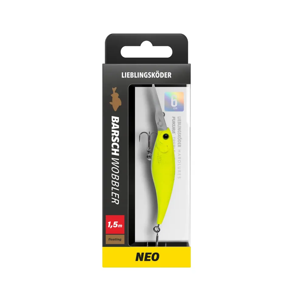 Best Barschwobbler 60F 6cm Sunny Hardbaits