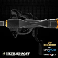 Outlet Bullseye Ultraboost Barsch 2,10m 2-15g Spinn-Ruten
