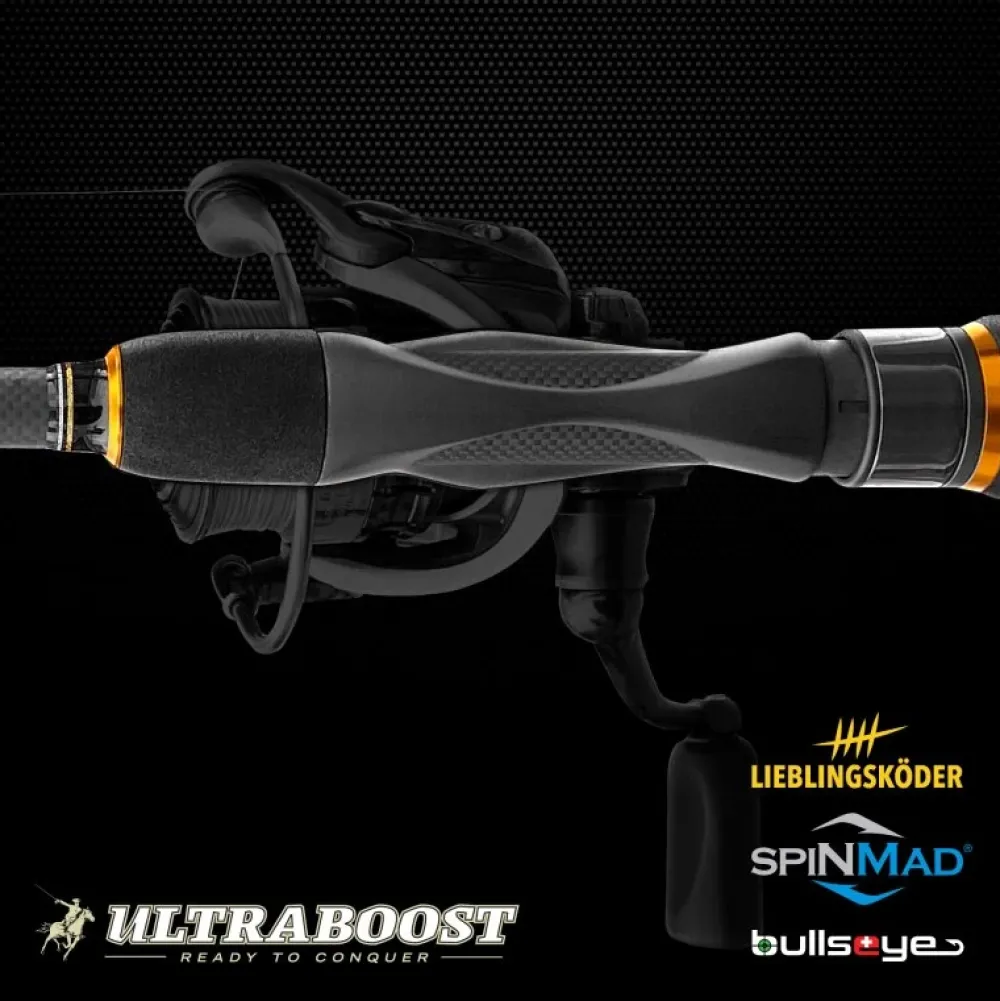 New Bullseye Ultraboost Zander+Hecht 2,65m 10-50g Spinn-Ruten