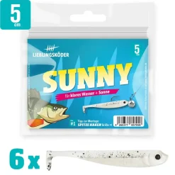 Hot 5cm Sunny Gummiköder