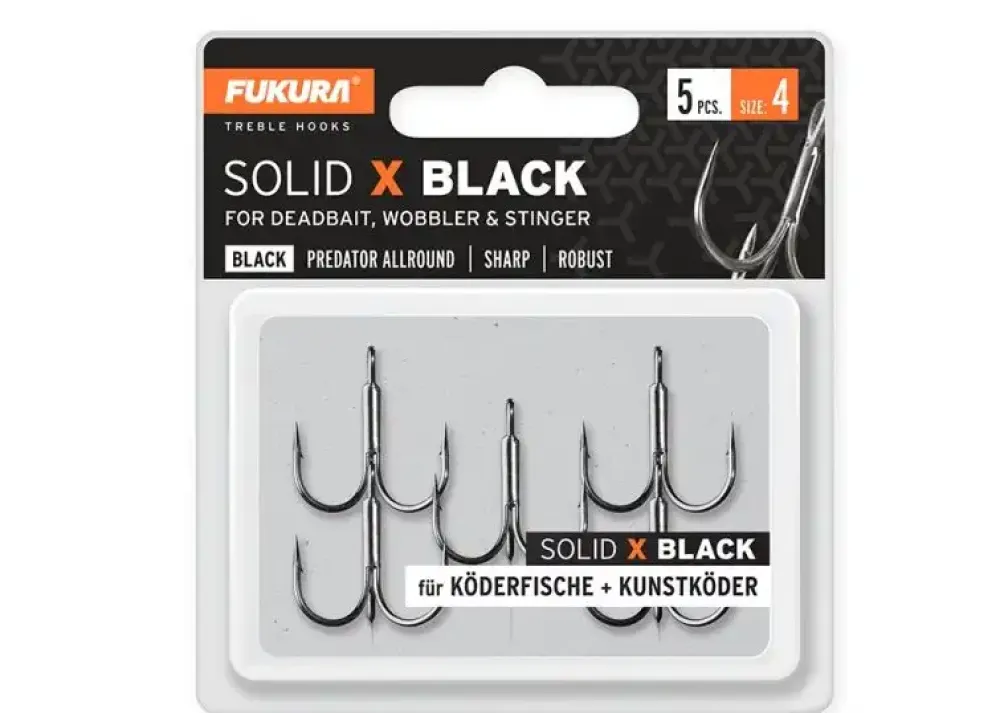 Best Fukura Solid X Black #8 Haken