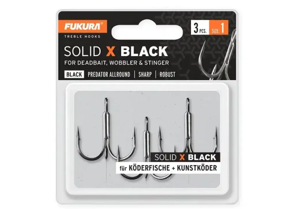 Best Fukura Solid X Black #8 Haken