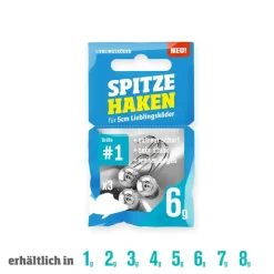 Sale Jigköpfe Spitze Haken #3/0 14g Jigköpfe