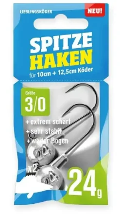 Sale Jigköpfe Spitze Haken #3/0 14g Jigköpfe
