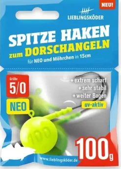 Hot Jigköpfe Spitze Haken #5/0 Neo 60g Jigköpfe