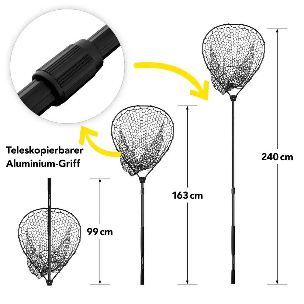 Online Ultraboost Zander-Kescher 240cm Kescher