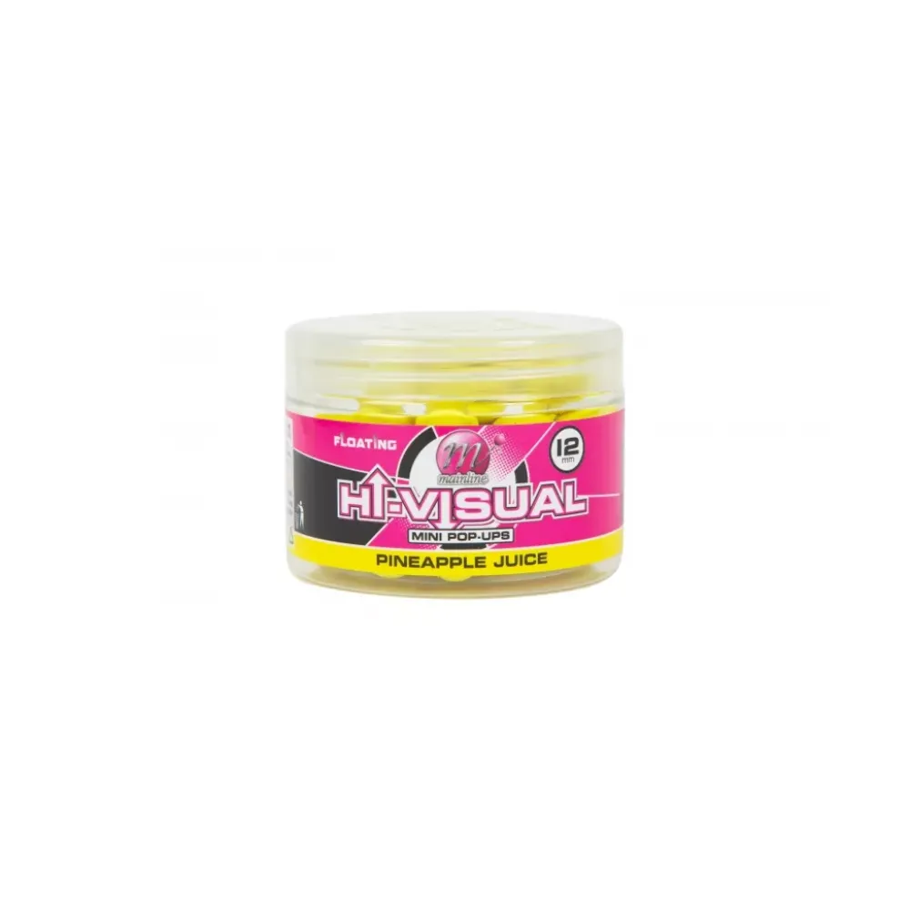 Discount High Visual Mini Pop-Ups 12mm Yellow Pineapple Juice Futter & Lockstoffe