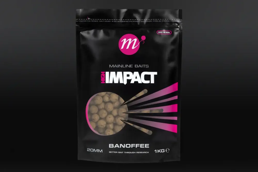 Hot HI Impact Boilies Banoffee 20mm Futter & Lockstoffe