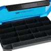 Box mit Teiler #M Blau 20,5x15,5x3,5cm Boxen & Eimer|Kescher