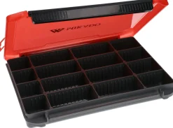 Clearance Box mit Teiler #M Rot 20,5x15,5x3,5cm Boxen & Eimer|Kescher