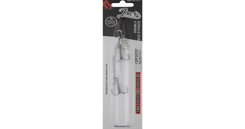 Sale Jaws Dbl. Evo Stinger 25kg Drilling #1/0 Ködertuning