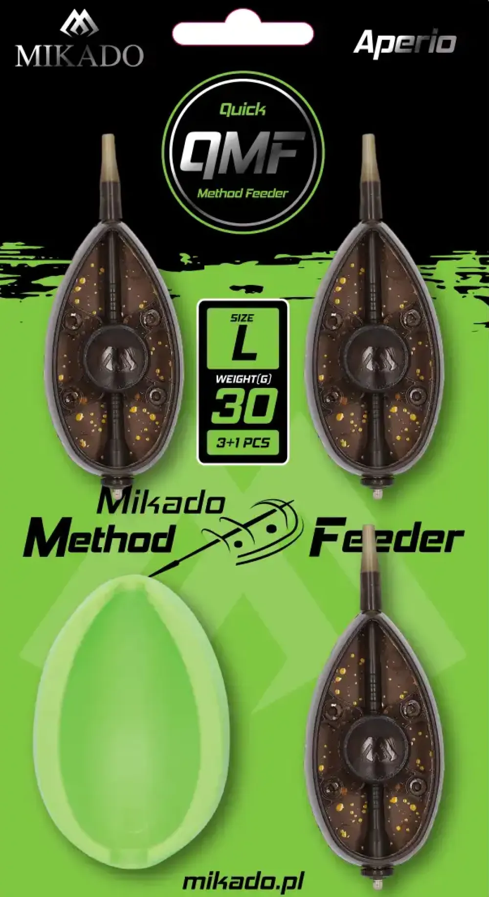 Best Method Feeder Aperio Q.M.F. Set + Mould 3x 20g Gewichte