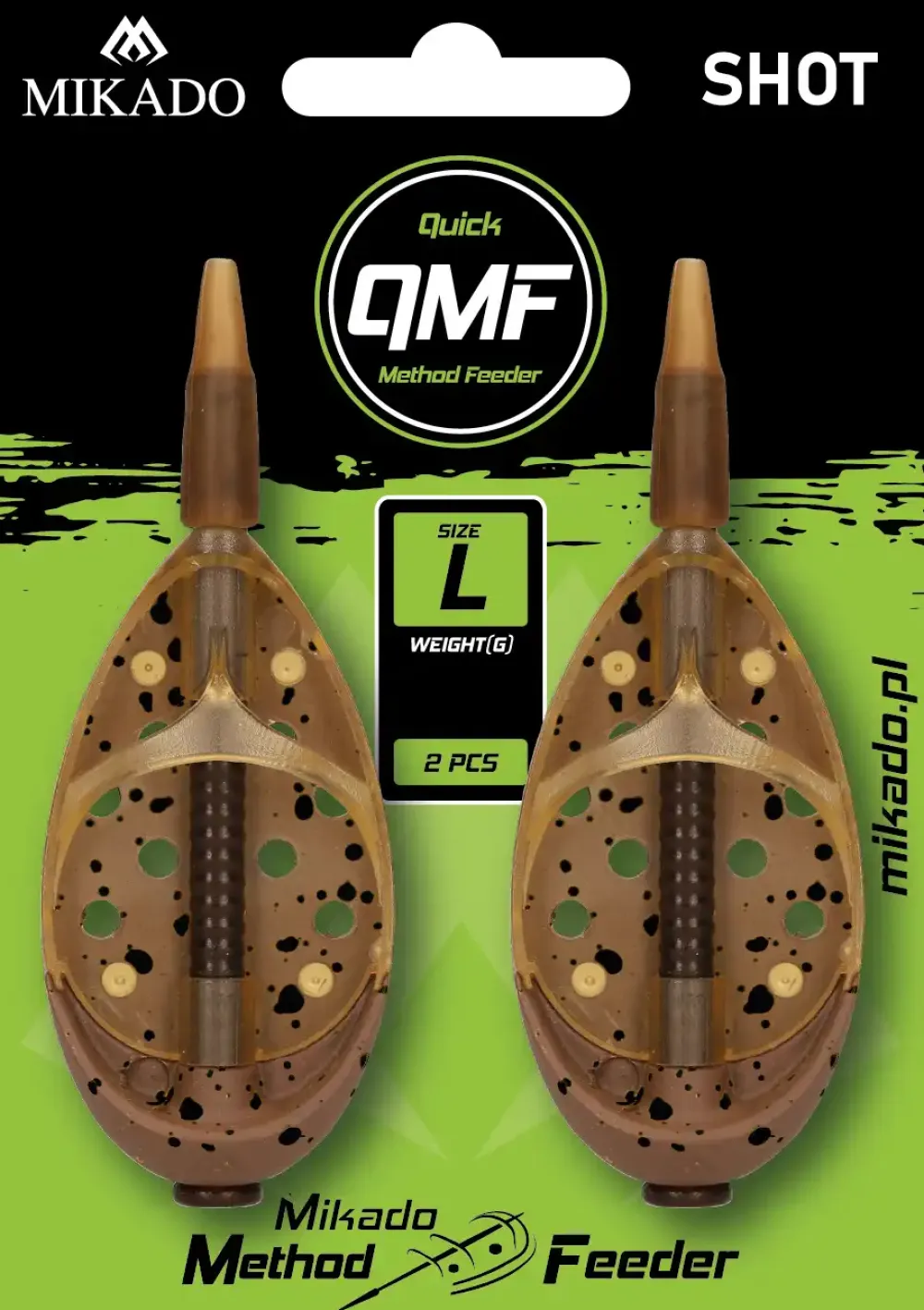 Sale Method Feeder Shot Q.M.F. System 2St. 20g Gewichte