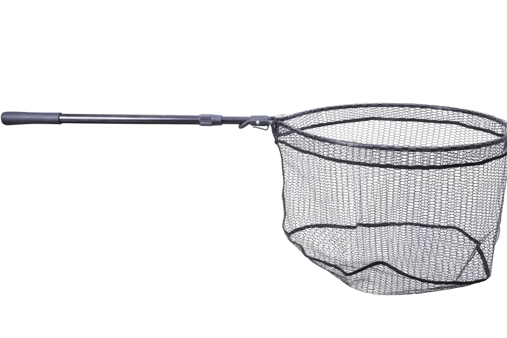Discount Kescher Faltbar 170cm 60/50cm gummiert Kescher