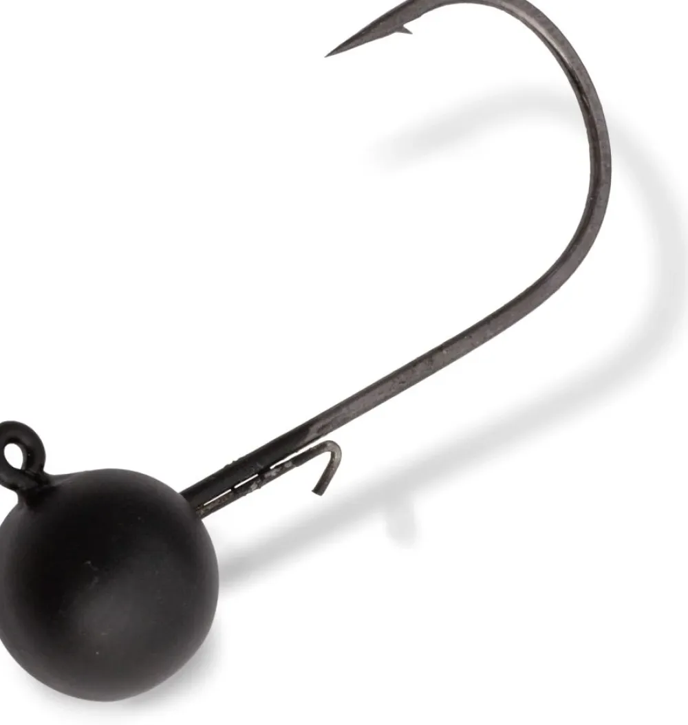 Hot 4street Tungsten Ball Jig Head #3/0 Schwarz 3,5g Jigköpfe