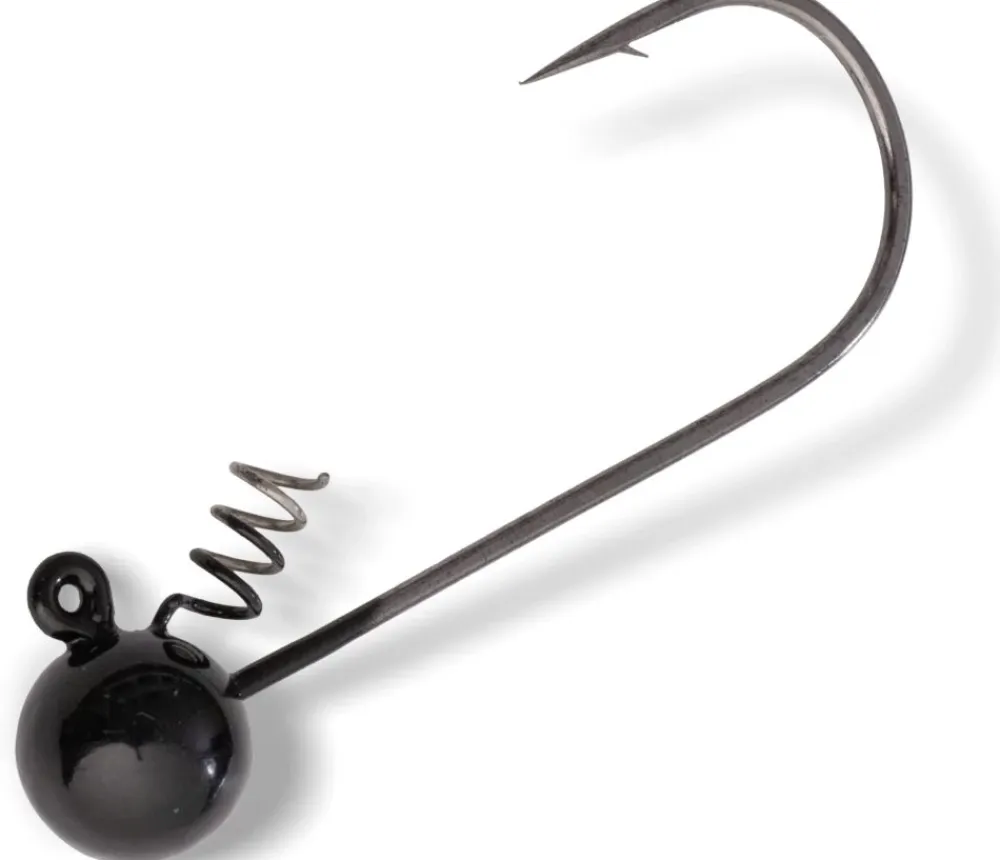 Sale 4street Tungsten Shakedown Ball Jig Head #1/0 Schwarz 3,5g Jigköpfe