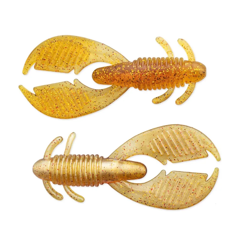 AX Craw 3" Green Pumpkin Chartreuse Gummiköder