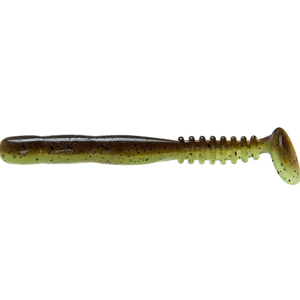 Online FAT Rockvibe Shad 4" Green Pumpkin Chartreuse Vorfächer