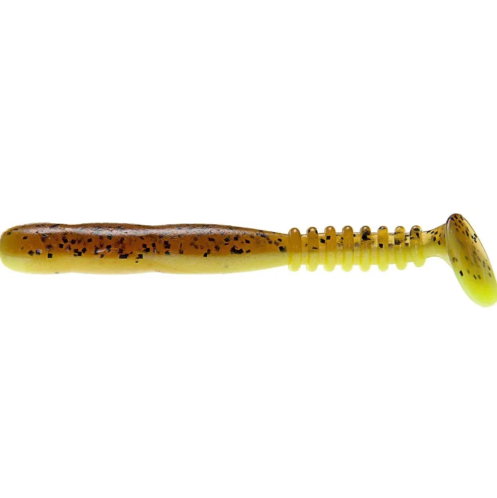 Online FAT Rockvibe Shad 4" Green Pumpkin Chartreuse Vorfächer